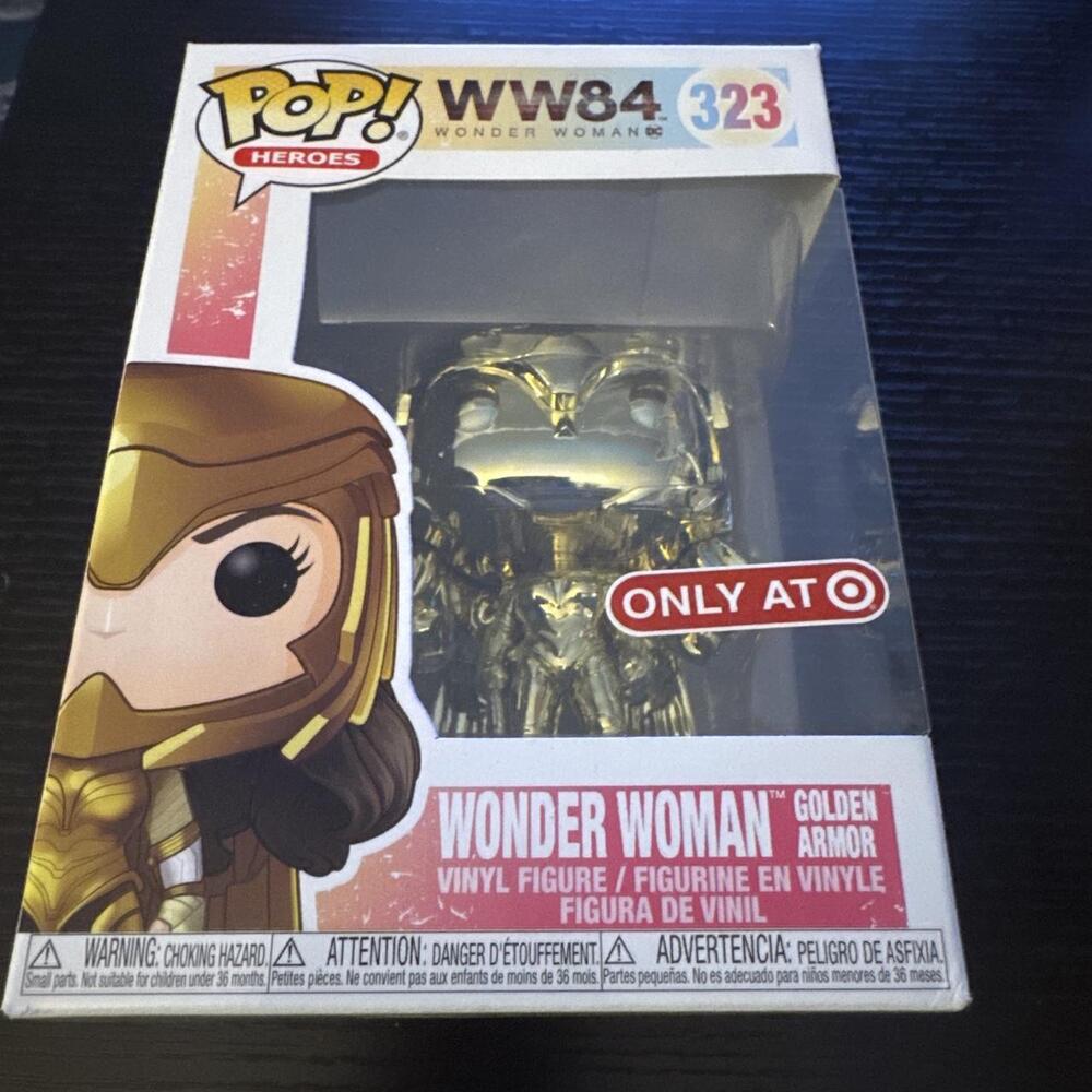 WW84 Wonder Woman Golden Armor Funko Pop!